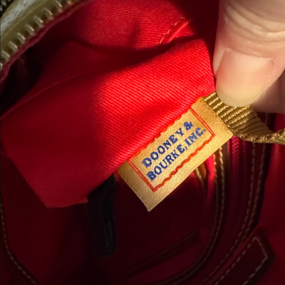 Dooney & Bourke Mustard Yellow Crossbody Bag - Picture 10 of 15